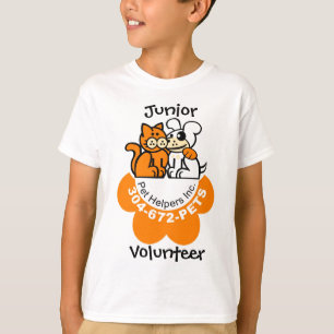T-shirt volontaire de junior