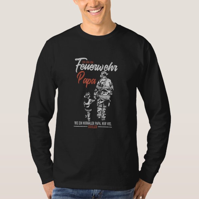T-shirt Volontaire de l'évolution des pompiers Ich Bin Ein (Devant)