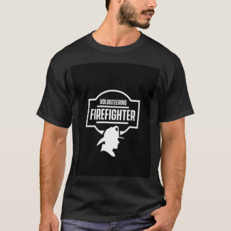 T-shirt Volontaire Équipe de lutte contre l'incendie Graph