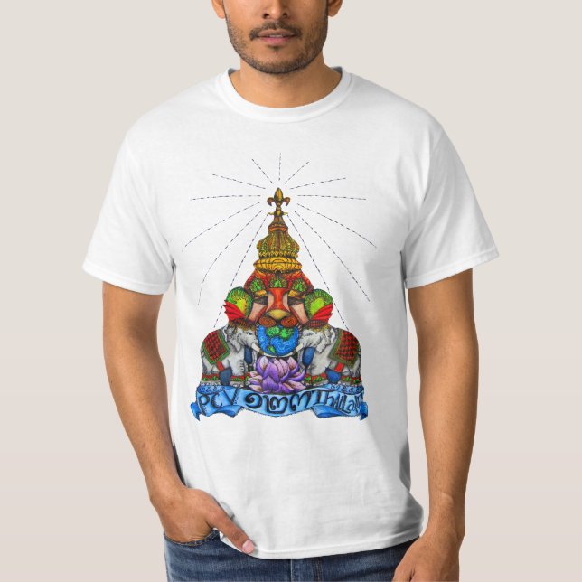 T-shirt Volontaire Thaïlande de corps de paix (Devant)