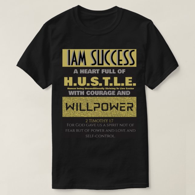 T-SHIRT VOLONTÉ (Design devant)