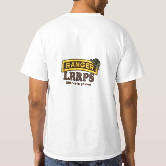 T-shirt Vols d'anciens combattants Rangers aéroportés LRRP (Dos)
