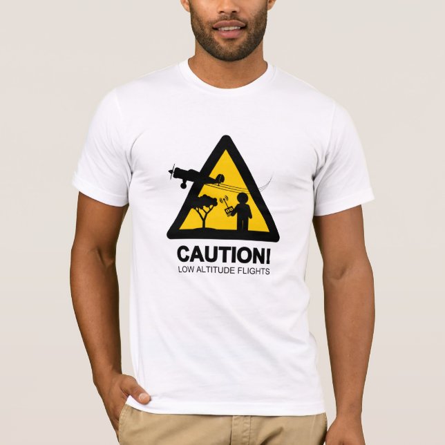 T-shirt Vols de basse altitude (Devant)
