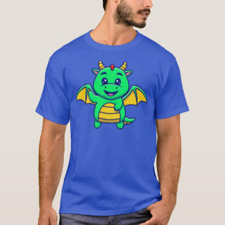 T-shirt Vols de dragon mignon