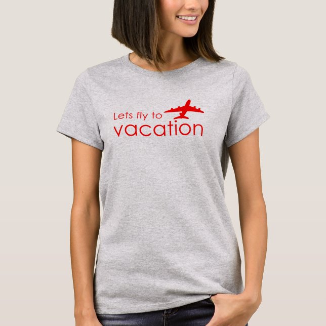 T-shirt Vols en vacances (Devant)