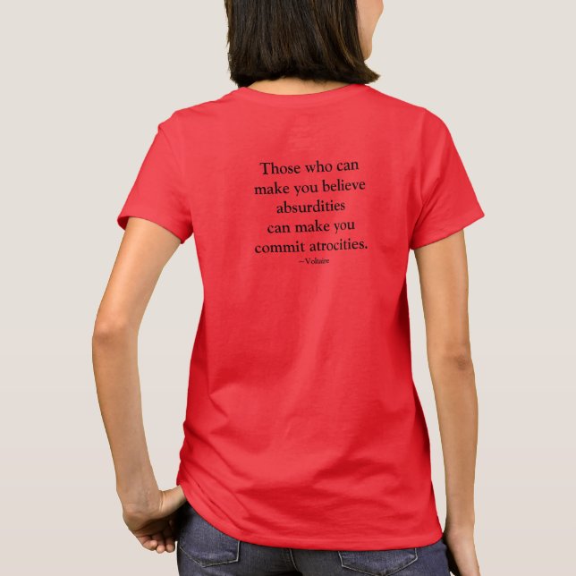 T-Shirt Voltaire (Dos)