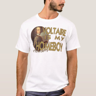 T-shirt Voltaire est mon Homeboy