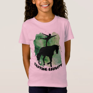 T-Shirt Voltigeurs Équestres Défient la Gravité