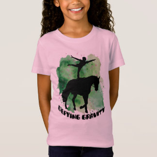 T-Shirt Voltigeurs Équestres Défient la Gravité