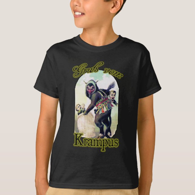 T-shirt Vom Krampus de Gruß (Devant)