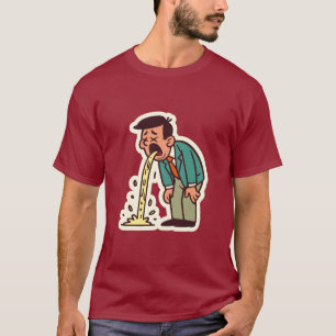 T-shirt Vomit