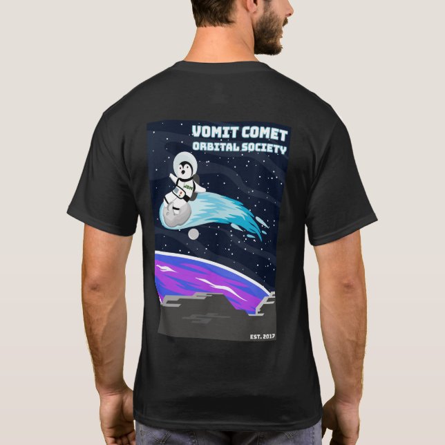 T-shirt Vomit Comet Orbital Society (Dos)