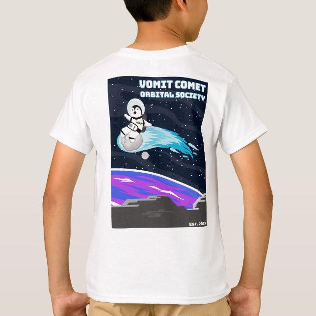 T-shirt Vomit Comet Orbital Society (Dos)