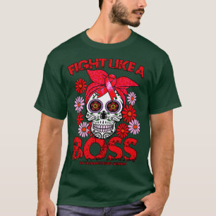 T-shirt Von Willebrands Maladie Sensibilisation combat com