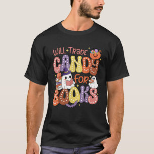 T-shirt Vont Échanger Des Bonbons Pour Des Livres Jote Gho