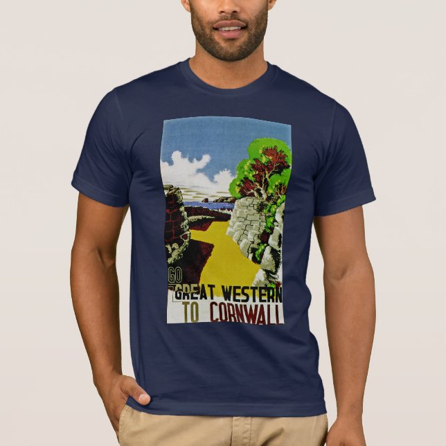 T-shirt Vont Great Western aux Cornouailles (Devant)