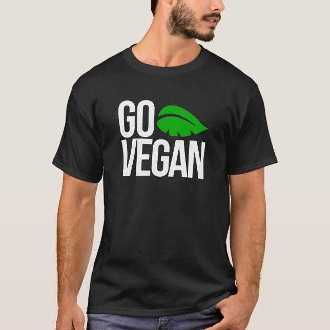 T-shirt Vont le végétalien (Devant)
