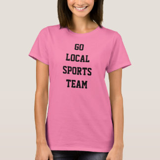 T-SHIRT VONT L'ÉQUIPE DE SPORTS LOCALE