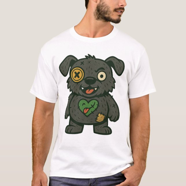 T-shirt Voodoo Dog — Grrr et Gardé (Devant)
