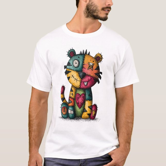 T-shirt Voodoo Tiger - Roi des pointes (Devant)