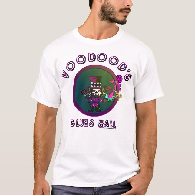T-shirt Voodoods Blues Hall (Devant)