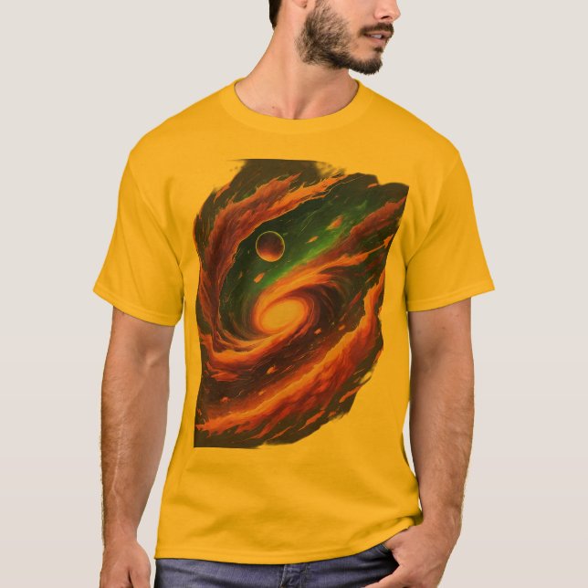 T-shirt Vortex galactique (Devant)
