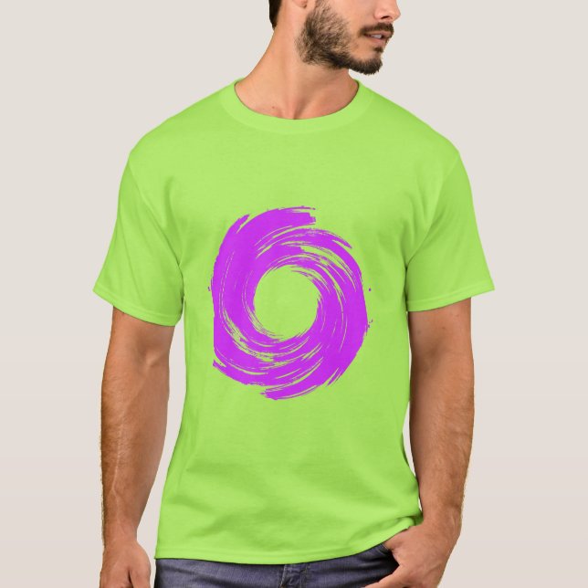 T-shirt Vortex Roxo (Devant)