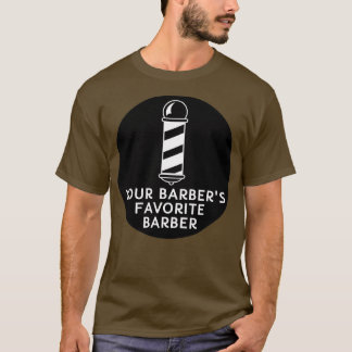 T-shirt Vos Barbiers Favoris Barbier Drôle Citation Barbie