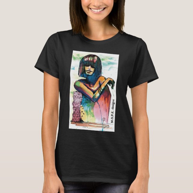 T-shirt Vos jetons sont empilés (Devant)