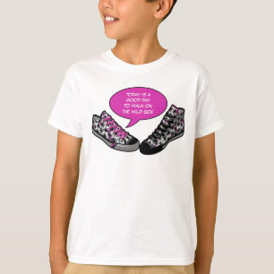 T-shirt Vos paroles drôles : aujourd'hui est un bon jour p