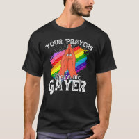 Vos Prières Me Rendre Chemise Gayer Drôle Gay Prid