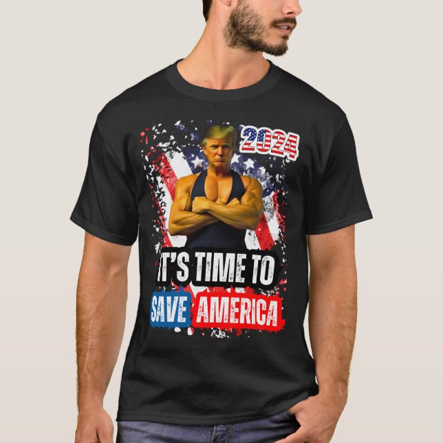 T-shirt Vote américain 2024 (Devant)
