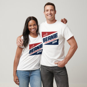 T-shirt Vote Bernie pour le signe de président 2016