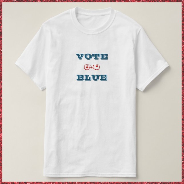 T-shirt Vote bleu (Créateur téléchargé)