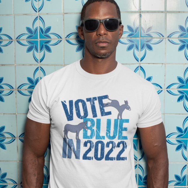 T-shirt Vote Blue en 2022 Parti démocrate mignon (Créateur téléchargé)