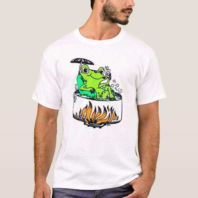 T-shirt Vote Boiling Frog 2020 (Devant)