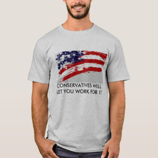 T-shirt Vote conservateur