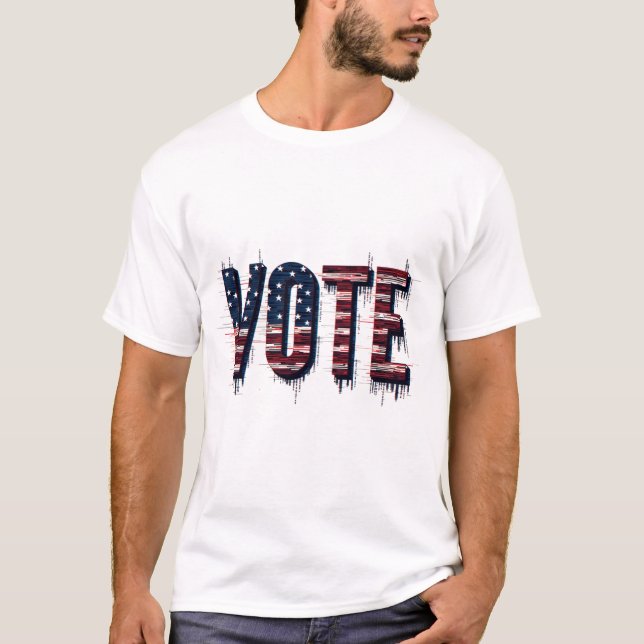 T-shirt Vote Élection américaine 2024 (Devant)