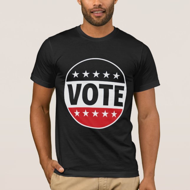 T-shirt VOTE — Faites entendre votre voix (Devant)