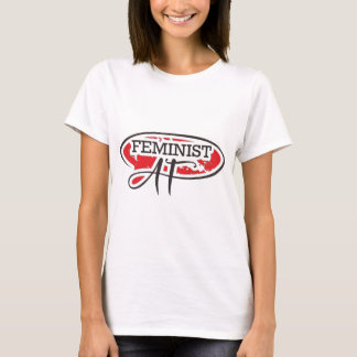 T-shirt vote féministe de la marche des femmes