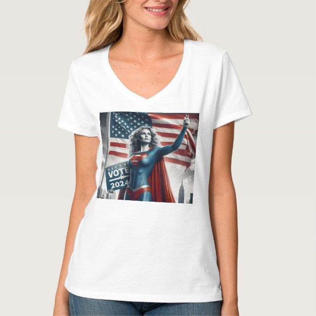 T-shirt Vote fille (Devant)