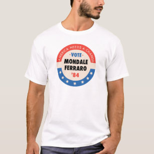 T-shirt Vote Mondale/Ferraro '84