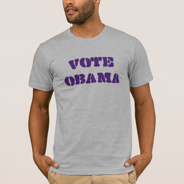 T-shirt Vote Obama ! (Devant)