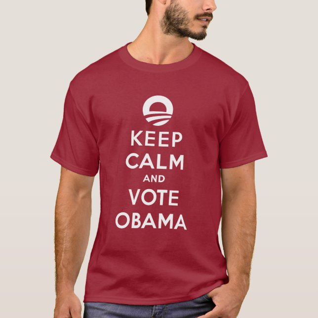 T-shirt Vote Obama (Devant)