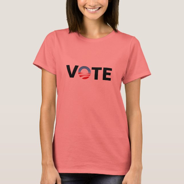 T-shirt VOTE - Obama (Devant)