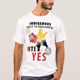 T-shirt Vote Oui Voix autochtone au Parlement