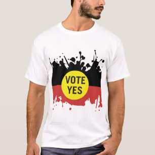 T-shirt Vote Oui Voix autochtone au Parlement