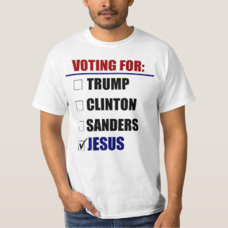 T-shirt Vote pour 2016 - Jésus