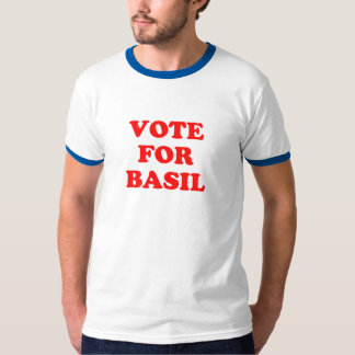 T-shirt Vote pour Basil