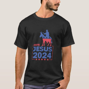 T-shirt Vote pour Jésus aux élections américaines de 2024 
